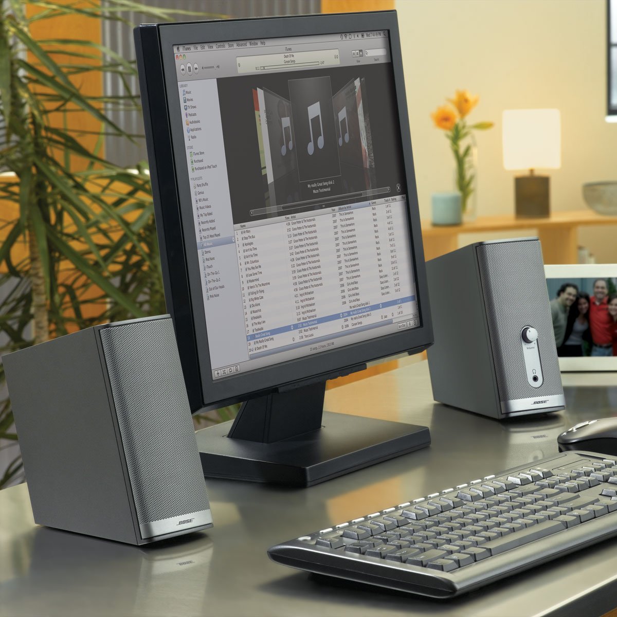 Bose ® Companion 2 Multimedia Lautsprecher System, silber