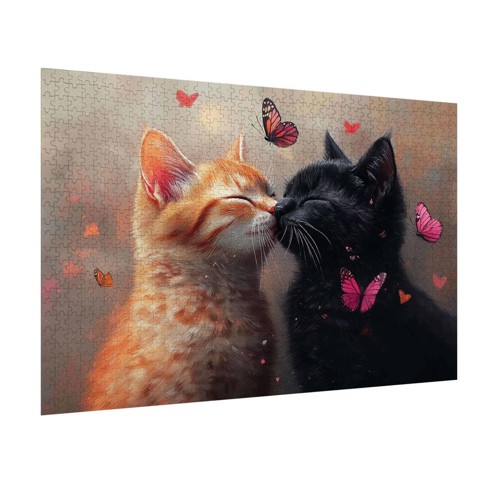 Puzzle 4000 elementów motyl wyzwanie klasyczne puzzle, n-268 | Rodzinne puzzle, zajęcia relaksacyjne, trudna sztuka puzzle koty, niepożądane wyzwanie, prezent dla kobiet