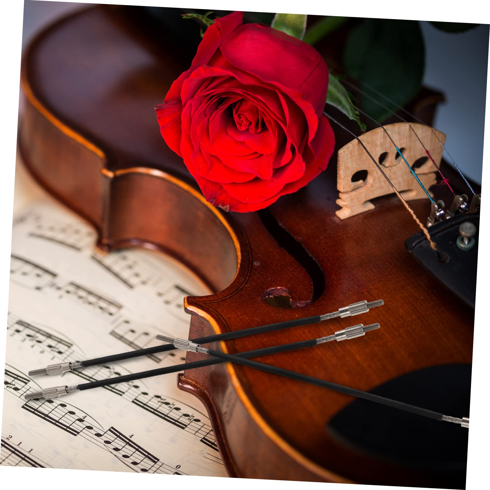 Toyvian 15pezzi Corda Per Violino Da Cavi Resistenti Per Coda Violino Sostituzione Facile Per Migliorare Le Prestazioni Musicali