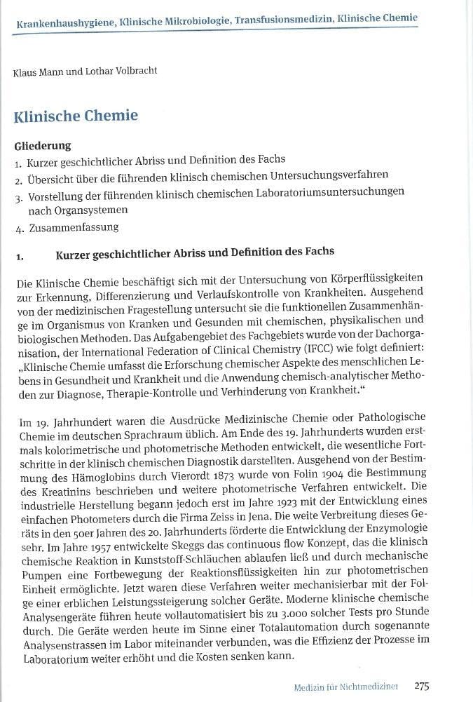 Medizin für Nichtmediziner