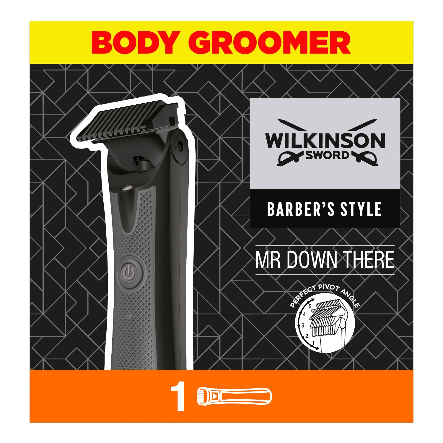 Wilkinson SwordBarber's Style Mr Down There Men's Electric Body Timmer Rechargeable