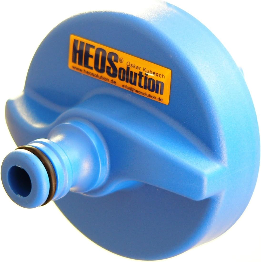 HEOSwater Water Tank Cap with Hose Connector for Quick Clean Fill of Motorhome/Caravan Water Tanks (With Overflow)