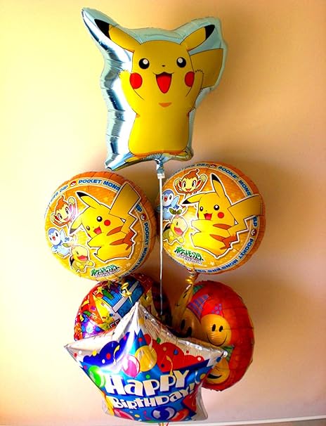 Amazon ピカチュウ ポケモン バースデーバルーン 風船 バルーン おもちゃ