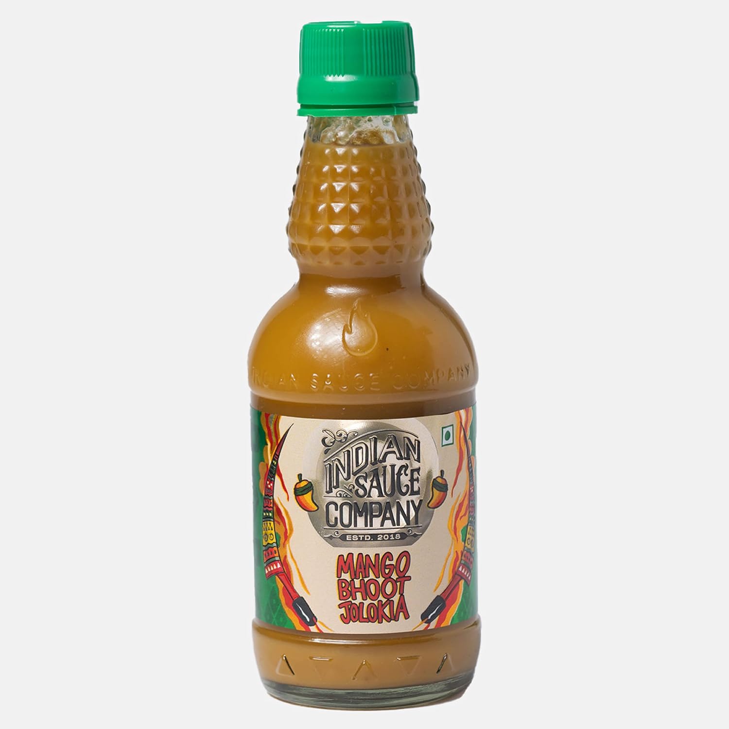 Indian Sauce Company Mango Bhoot Jolokia Hot Sauce, 180 ml Perfect