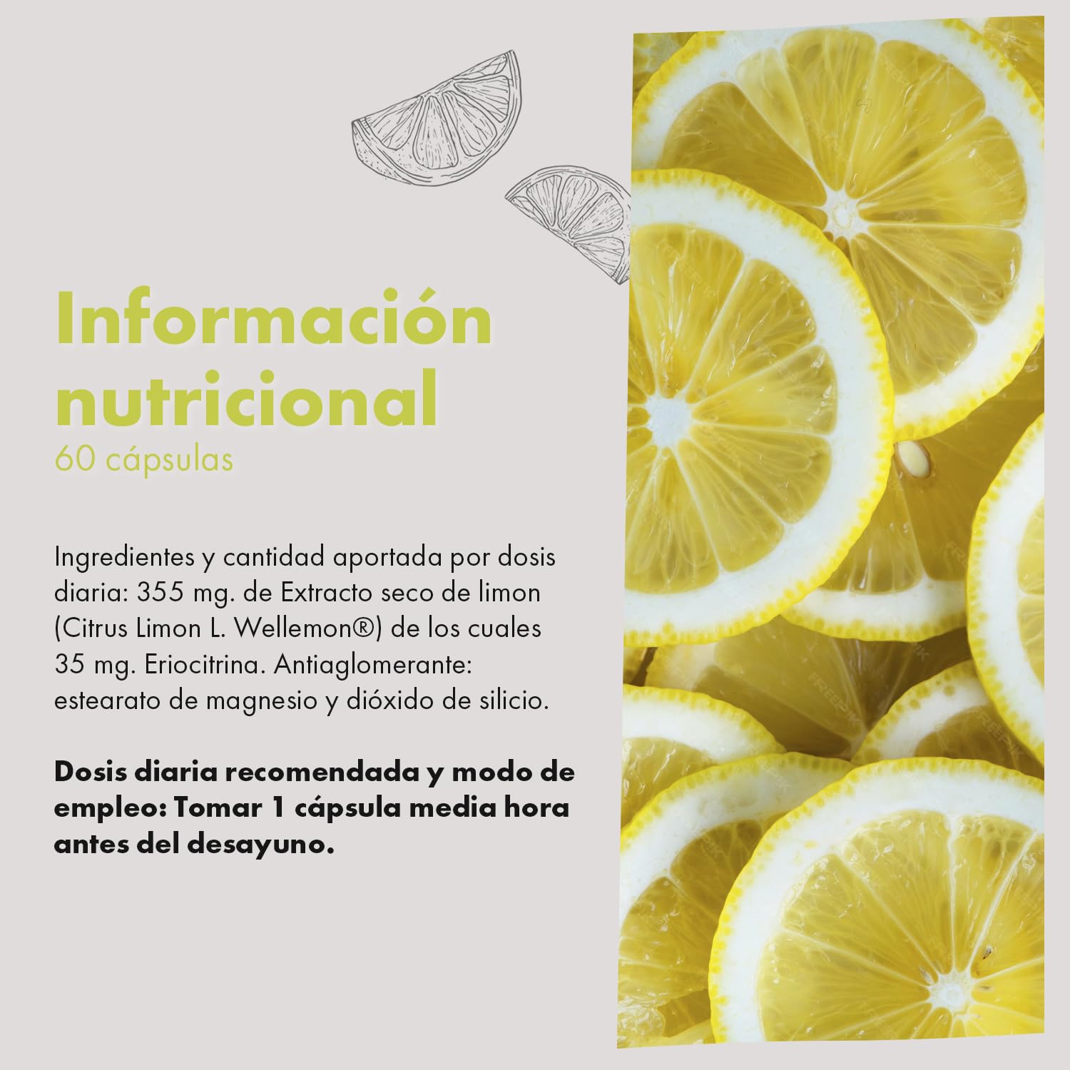 GRANATUM PLUS POLIFENOLES MEDITERRANEOS EXTRACTO DE LIMON PLUS 60 CAPSULAS