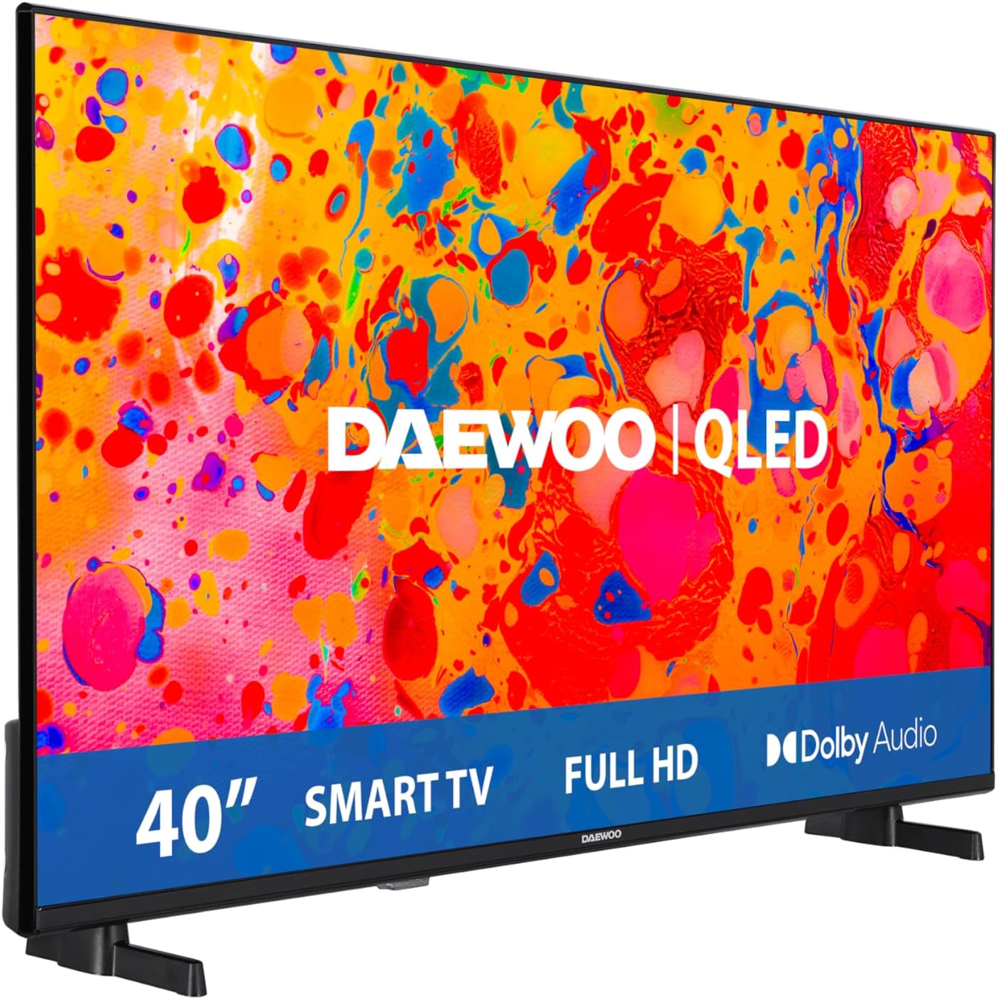 Daewoo 40DM65QV 40-inch QLED Full HD Smart TV with colorful display