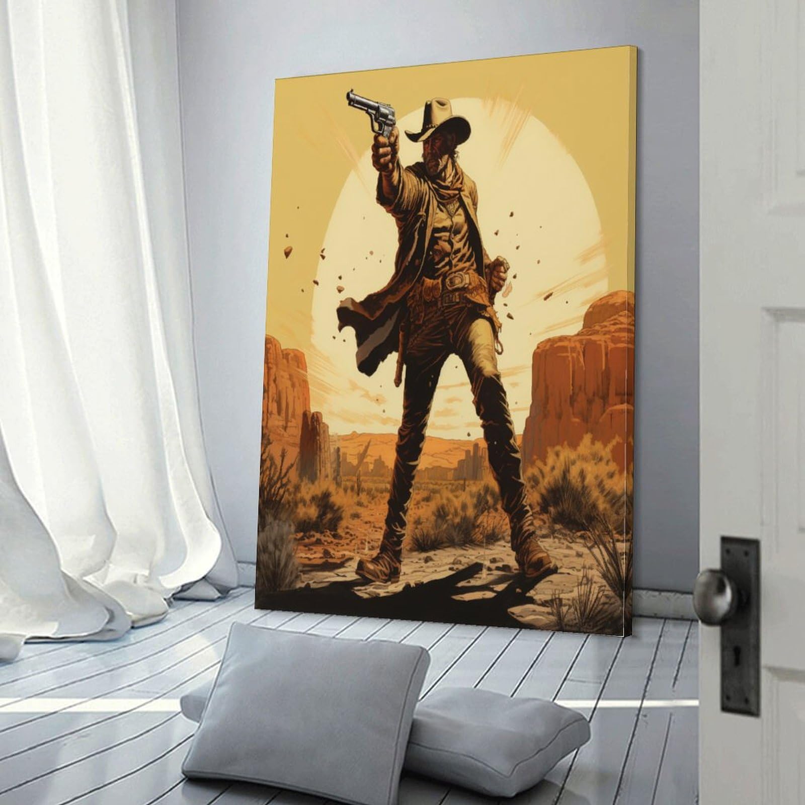 Cartel de juego Panorama Lienzo Impreso En Lienzo - Cuadros Decoración Salón - Cuadros Lienzos Decorativos - Cartel de juego Cuadros Modernos 24x36inch(60x90cm)