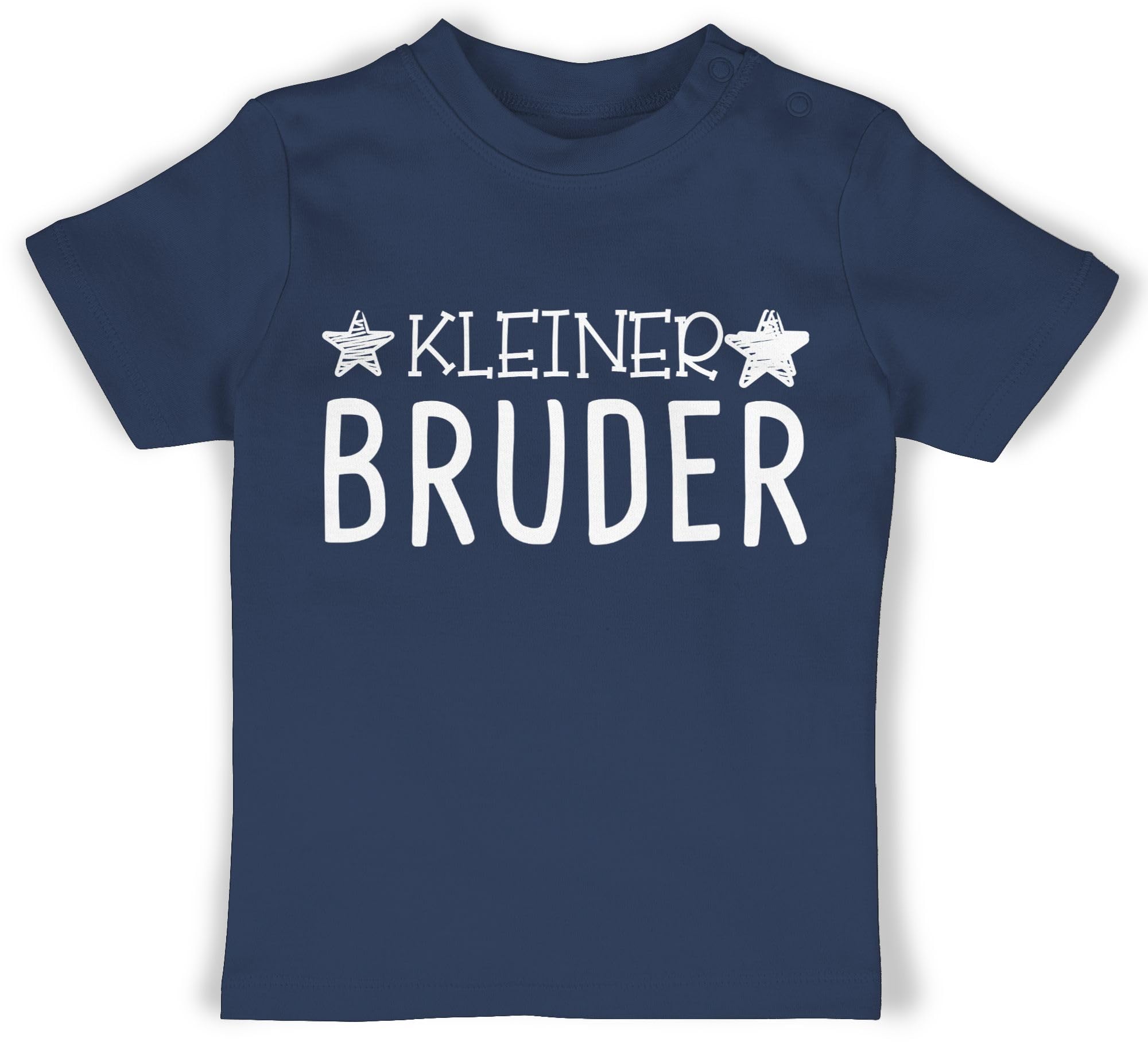 Shirtracer - Baby T-Shirt Mädchen Jungen - Kleiner Bruder Sterne