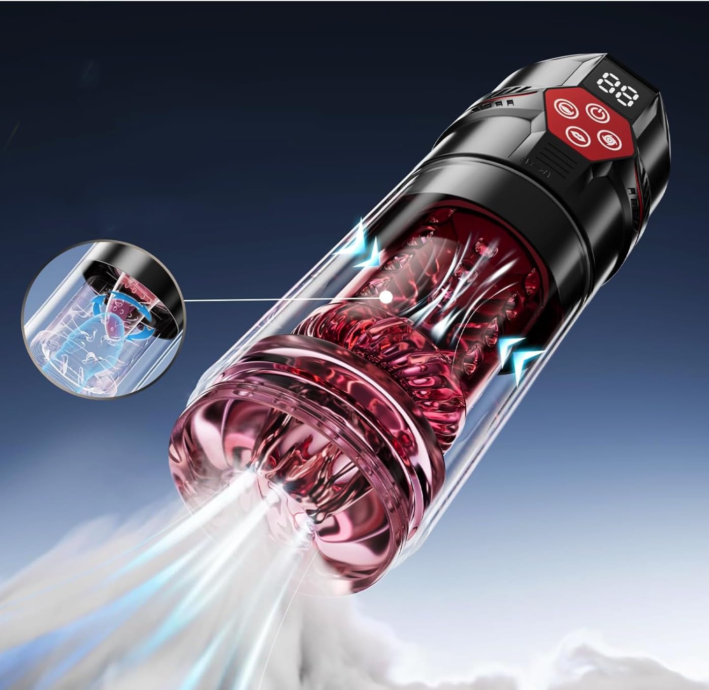 vacuum male masturbator Male-Automatic-Fully-Masturbator-Electric-Penis-Vacuum-Pump-Sex Toys-For-Men main image 1