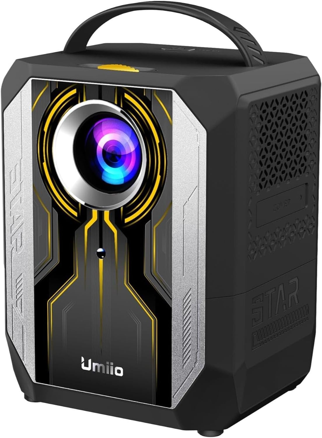 Umilio 4K Smart Portable Projector, Wi-Fi, Bluetooth, HDMI, USB, Remote Control