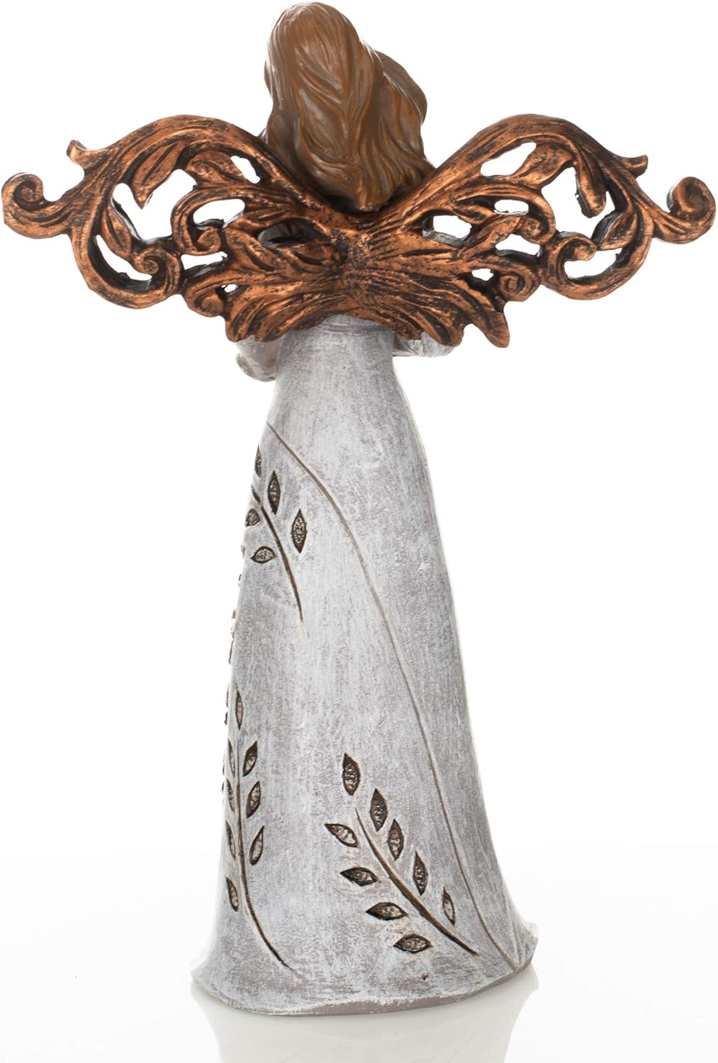 Roman Giftware Inc., Inspirational Heavenly Blessings Collection, 9" H Tree of Life Angel W/Heart,Religious, Inspirational, Durable (6x2x9) - Image 4