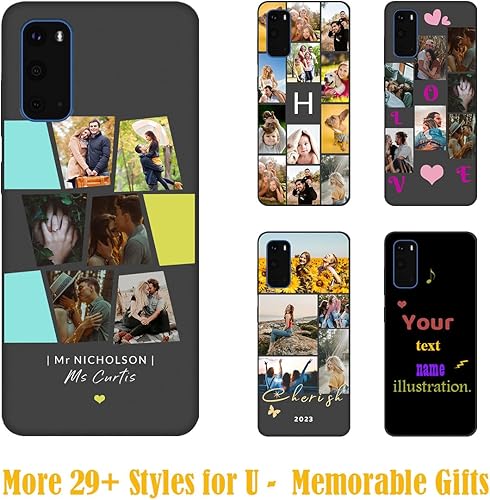Miniatura 8 de Personalizar Fotos Funda para Samsung Galaxy S20 FE 5G con múltiples imágenes Collage Letter - Personalizado S 20 fe 0.18 oz SmartCelularTeléfono