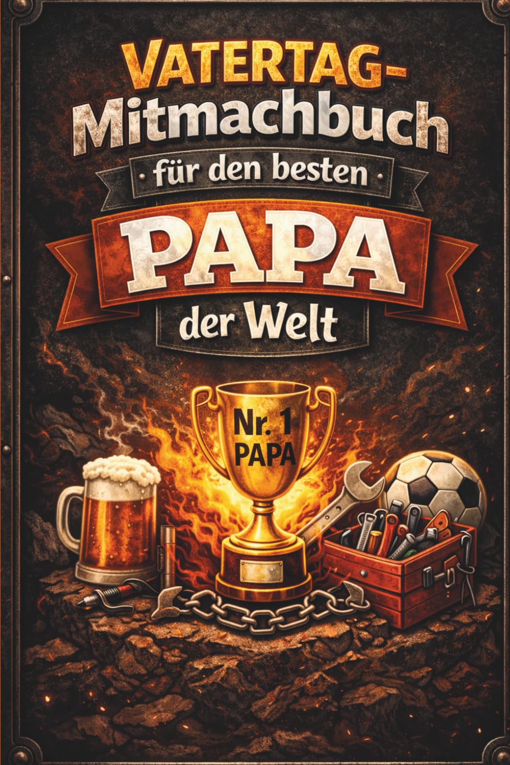 Vatertag-Mitmachbuch für den besten Papa der Welt: Das besondere Geschenk zum Vatertag – voller persönlicher Fragen, kreativer Seiten und wertvoller Erinnerungen