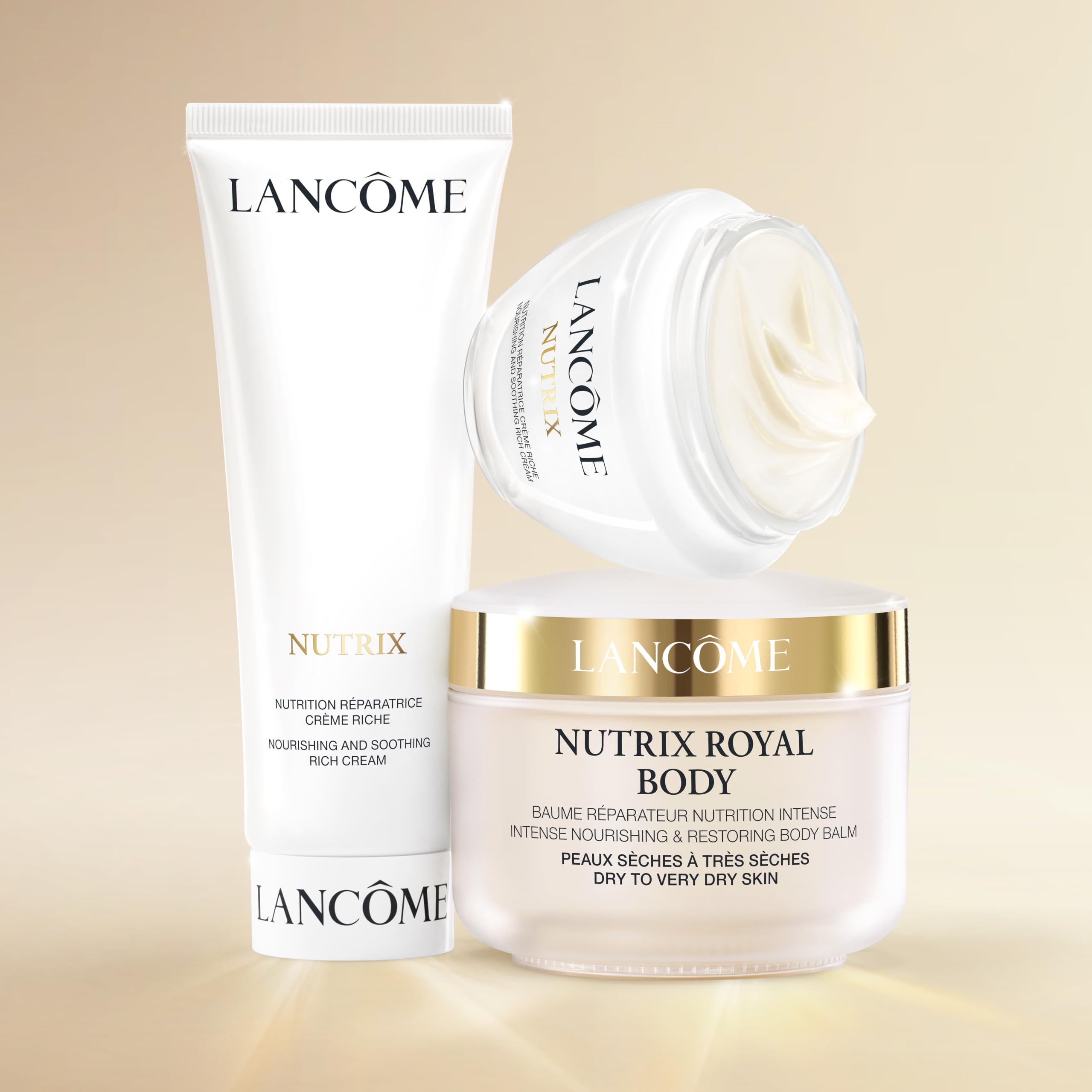 Lancôme - Nutrix Crema Rica Nutrición Reparadora - Tratamiento Facial Hidratante, Calmante y Nutritivo - Pieles Secas y Sensibles - Anti Tirantez e Incomodidad