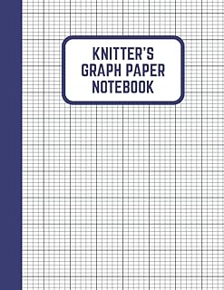 amazon com knitting graph paper