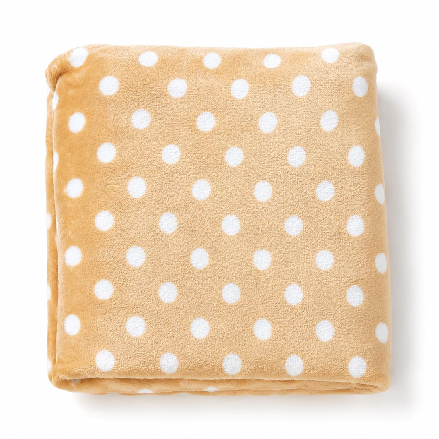 marshmallow solid baby blanket 110 × 140 cm | ultra soft 100% polyester | lightweight, warm, cozy skin friendly | breathable infant blanket for newborns, toddlers, crib, stroller, nap time & travel
