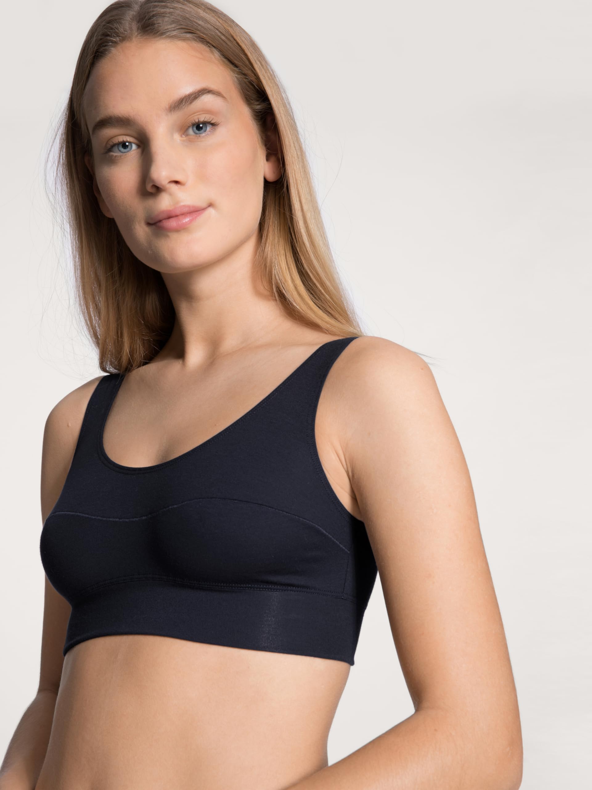 Calida Bralette Senza Ferretto Casual Donna Purple