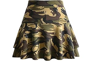 Pleated Mini Camo Tutu Skirt: A Versatile Wardrobe Essential