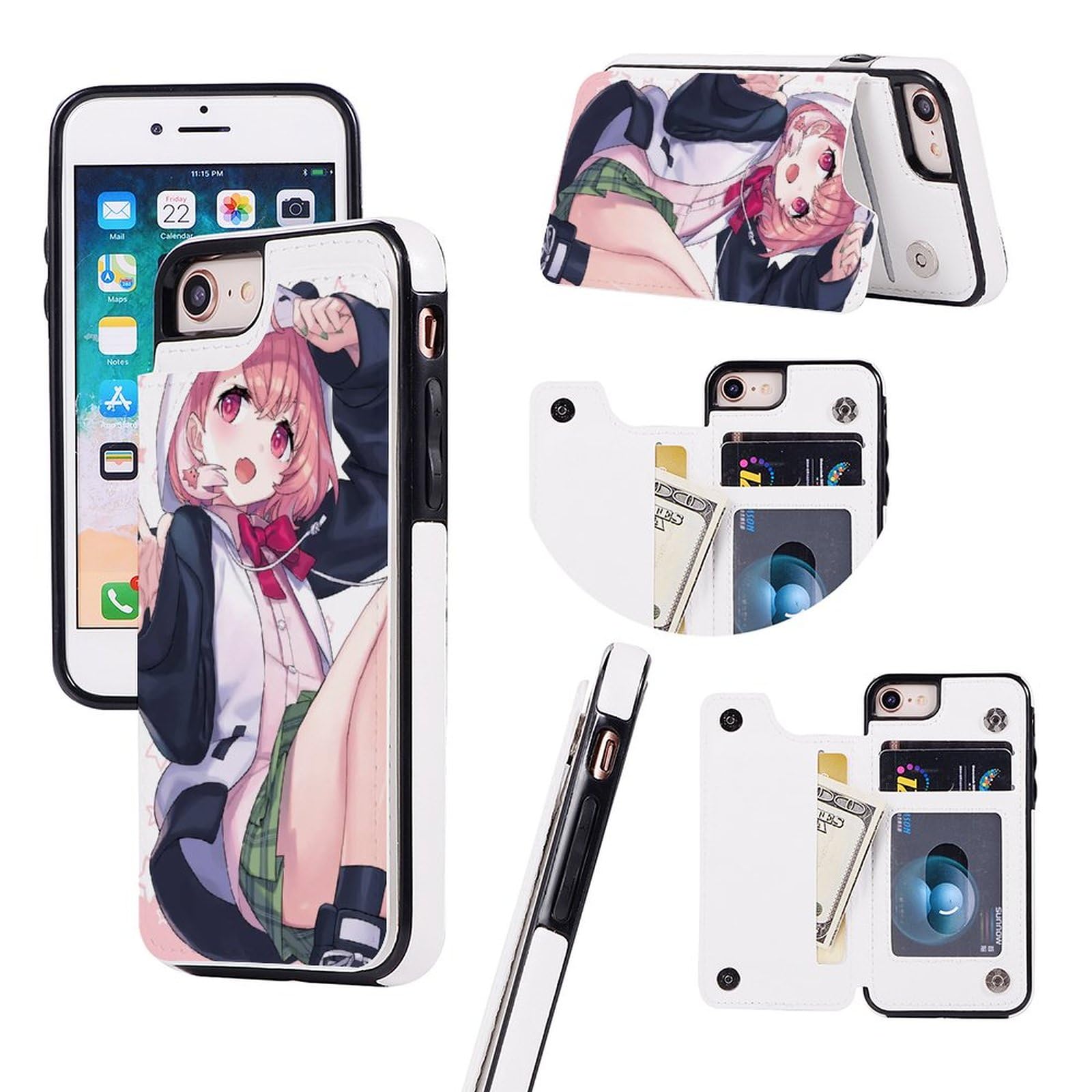 Amazon.co.jp: バーチャル VTuber 笹木咲 iPhone Se ケース 第2世代 第