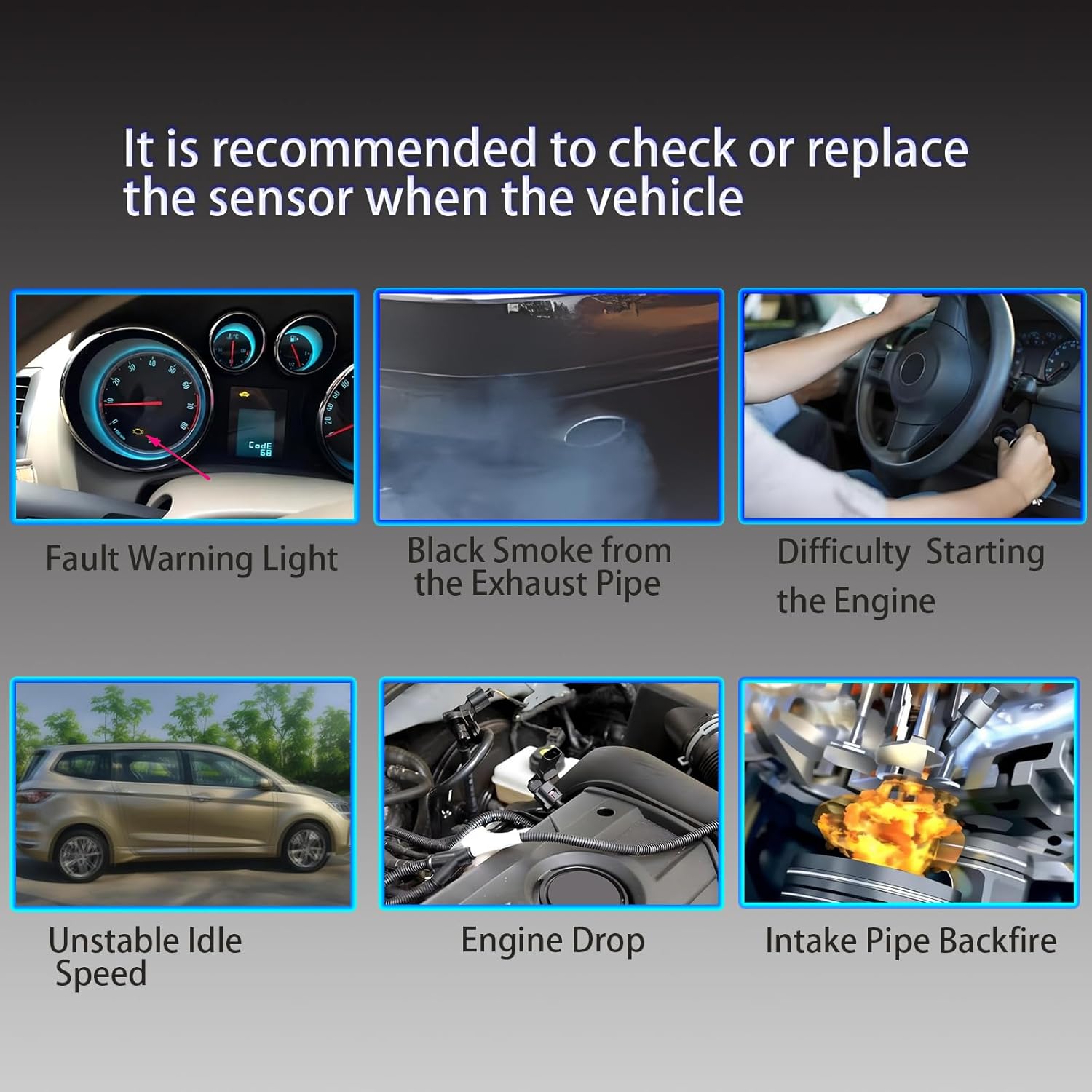 12671625 Mass Air Flow Sensor Compatible with 2016-2019 Buick Cascada 1.6L Encore 1.4L, for 2016-2017 Chevrolet Cruze 1.4L, MAF Sensor Replaces 0280218433 13432261