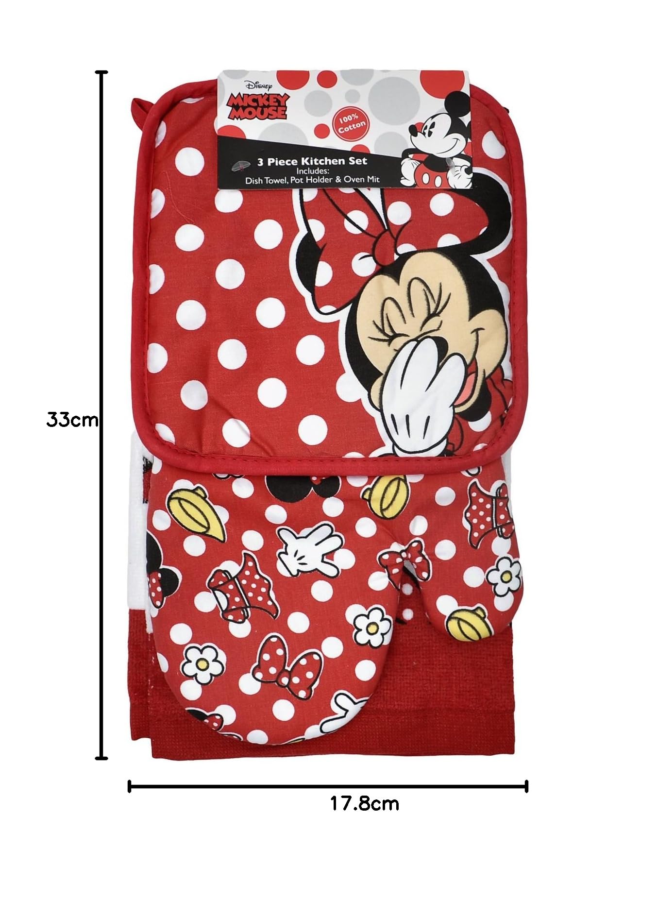 Amazon｜Disneyオーブンミトンポットホルダー ディッシュタオル