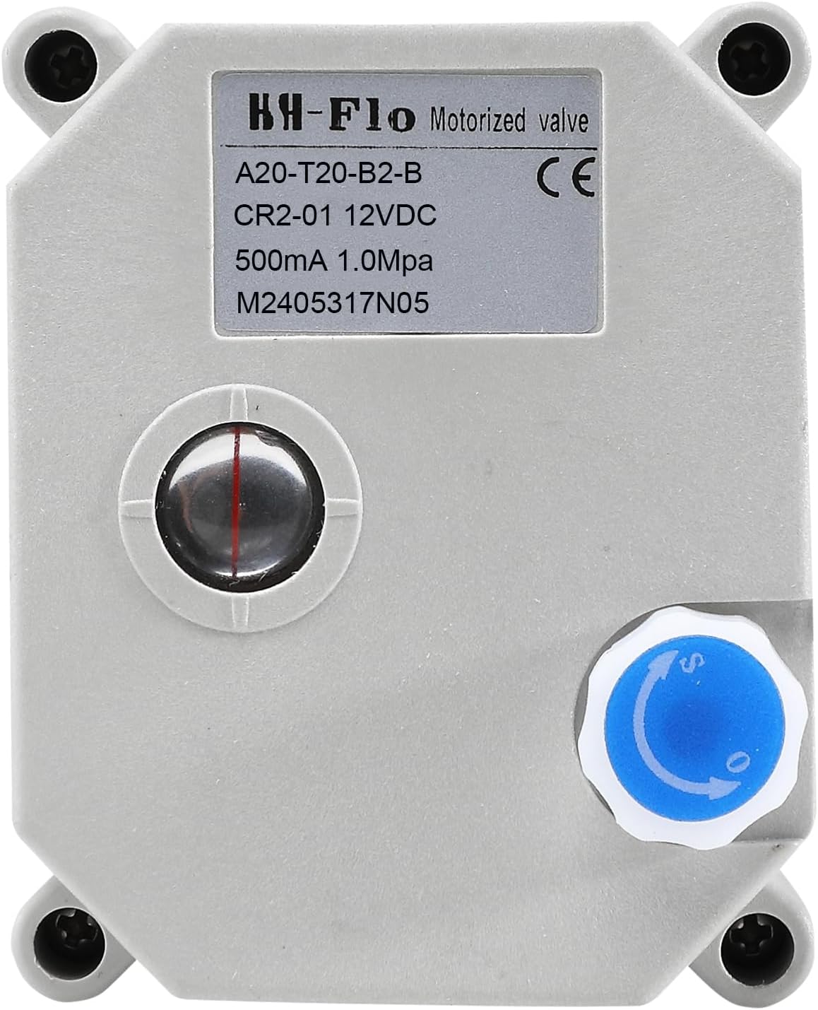 3/4" 2 Way 12VDC Brass NPT Reverse Polarity 2 Wires On/Off Motorized Electrical Ball Valve