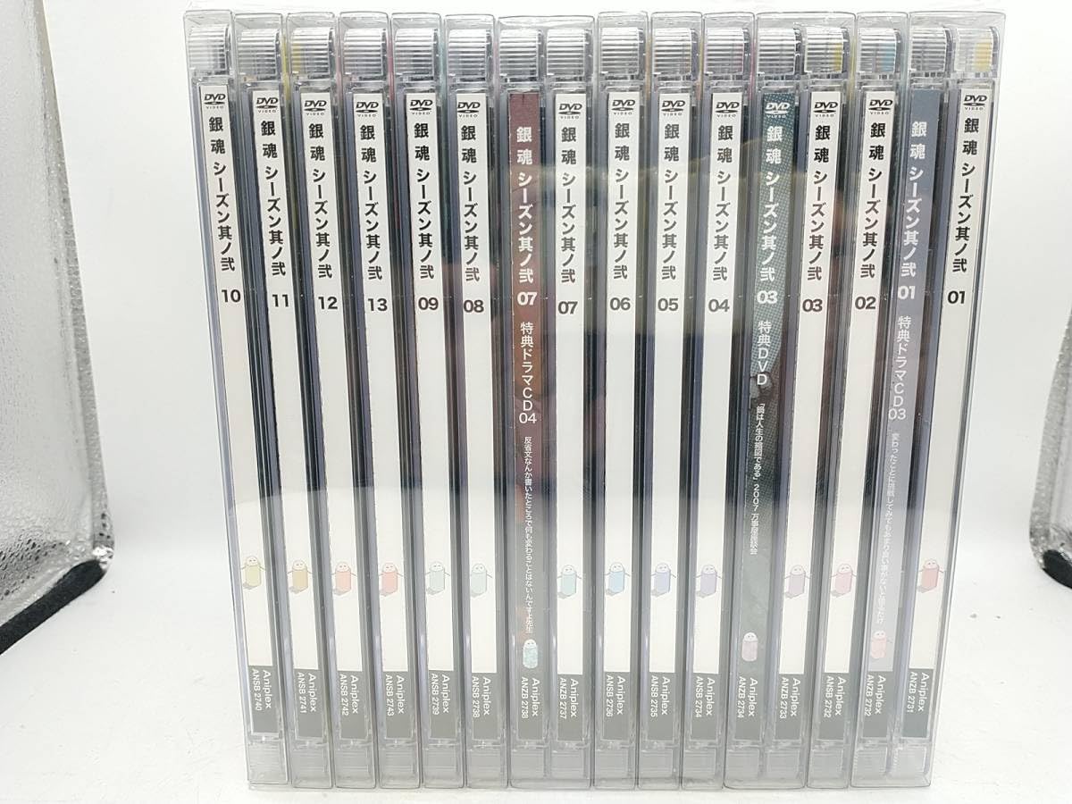 DVD 【※※※】[全13巻セット]銀魂' 1~13 20枚組 Amazon.
