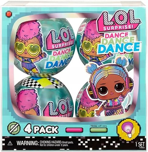 Miniatura 3 de L.O.L. Surprise! Muñecas 4 unidades  Set de baile de baile  8 sorpresas en cada bola