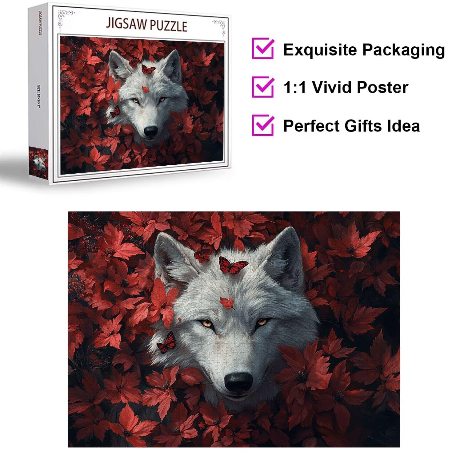 5000 sztuk puzzli dla dorosłych roślin wymagające gry logiczne, n-924