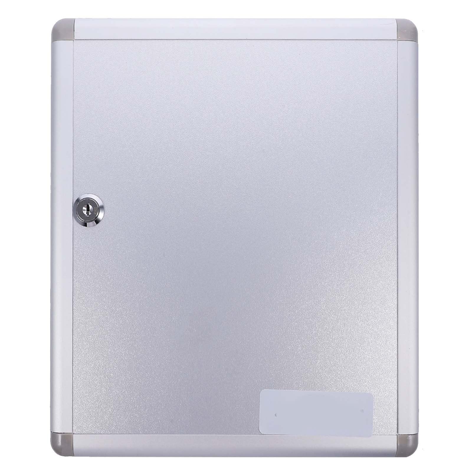 Luxshiny Cassetta 24 Porta-chiavi e Lega Alluminio in a Parete Argento Serratura Combinazione Posti Capacità Grande Sicurezza Contro la Perdita