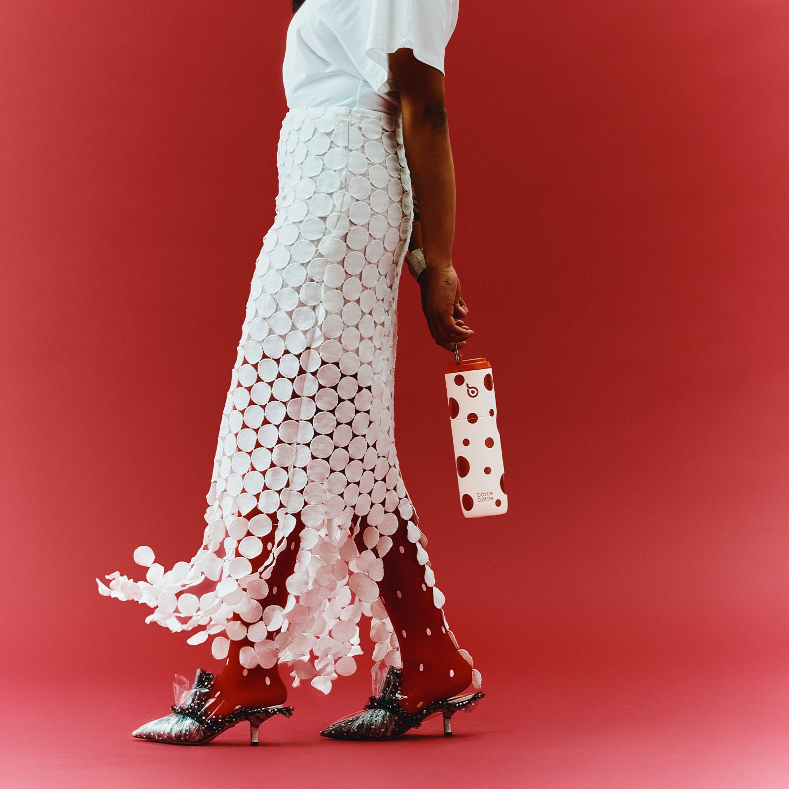 BOTTLE BOTTLE Borraccia isolata in acciaio inox, 750 ml, con cannuccia, coperchio e manico, a prova di perdite, senza BPA, a doppia parete, ideale per sport, viaggi e fitness (punti)