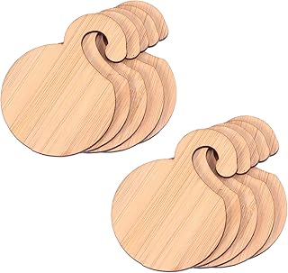 DOITOOL 20 peças de rótulo de plantas de bambu, placa redonda para plantas, berçário, estaca, gancho para plantas, plantas, plantas, plantas, árvores, etiquetas para pendurar no jardim, para plantas e vegetais