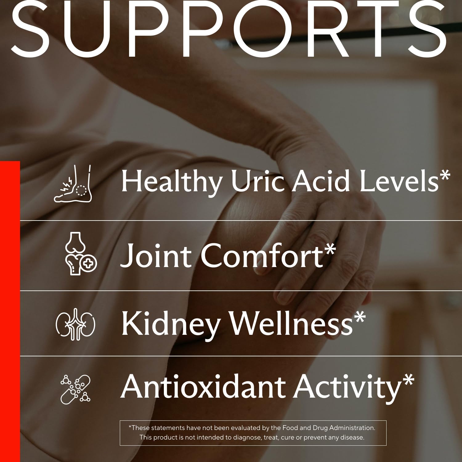 Sunergetic Premium Uric Acid Support Supplement – Uric Acid Cleanse & Kidney Support – Includes Tart Cherry, Chanca Piedra, Celery Extract & Turmeric - 60 Capsules — Amazon image 2