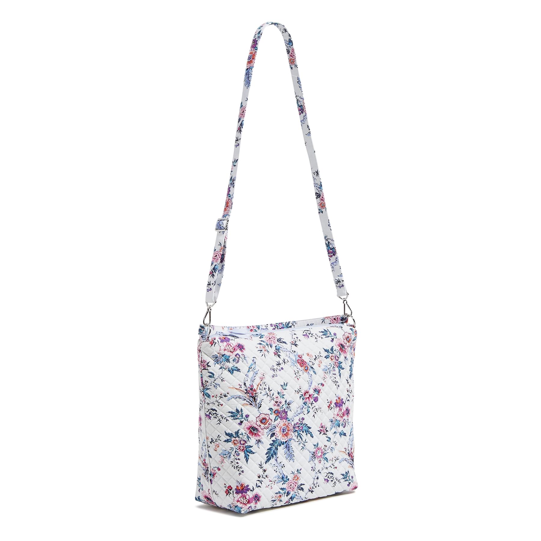 Vera Bradley Cotton Oversized Hobo Shoulder Bag, Magnifique Floral