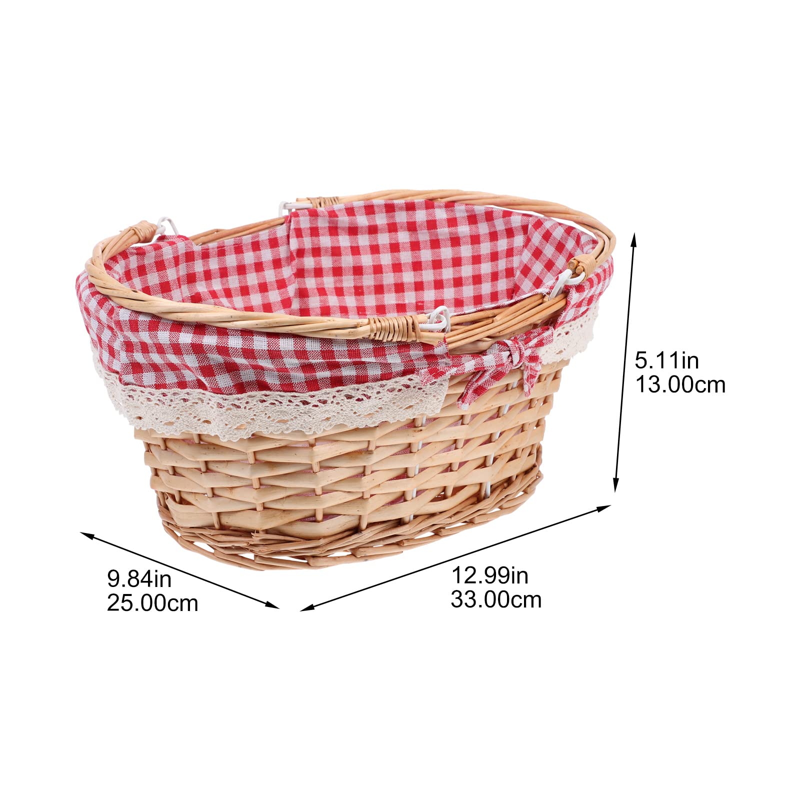 Picnic Basket Panier décoratif de Pique- Easter Basket