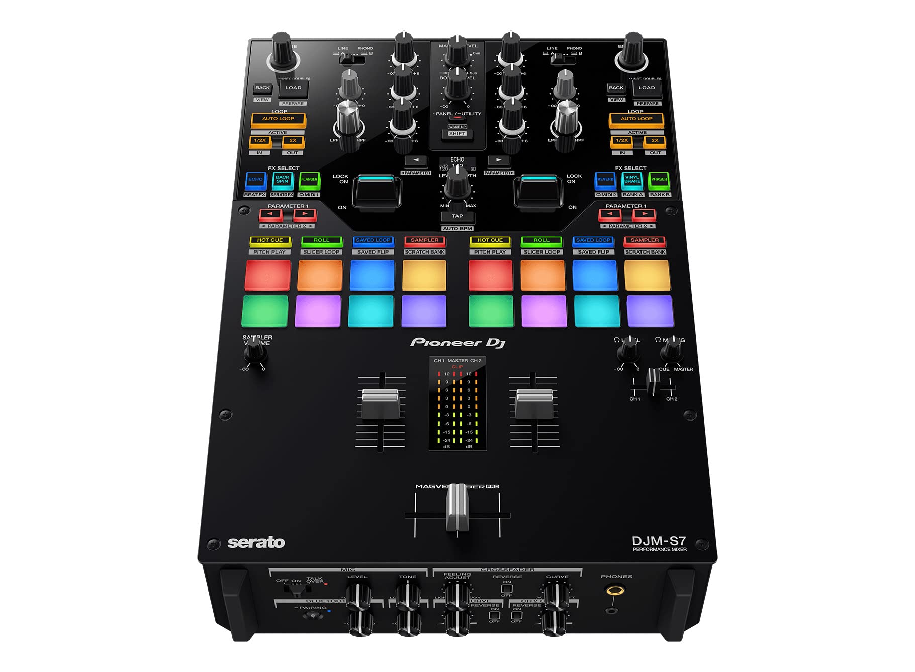 ★★★Pioneer DJ 　DJM-S7　プロフェッショナルDJミキサー Pioneer DJ DJM-S7: 仕様と特長