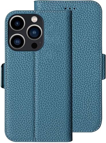 Miniatura 1 de KOSSMA Funda tipo cartera para Apple iPhone 13 Pro 2021 de 61 pulgadas funda magnética de cuero con función atril funda de teléfono con patrón de
