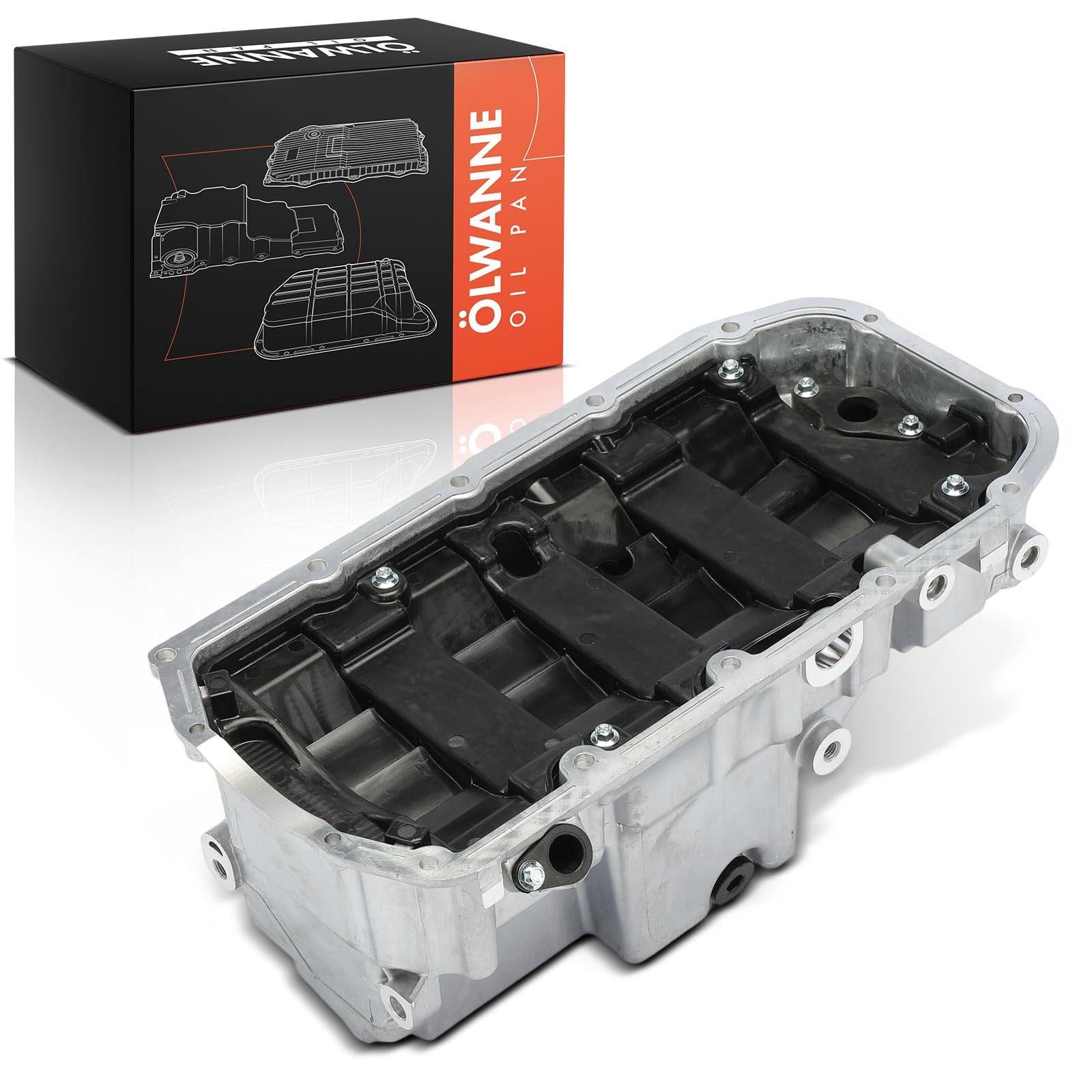 Frankberg Coppa dell'olio 55582917 | Compatibile con: Astra J, Insignia A Saloon G09, Insignia A Caravan G09, Astra J Caravan P10, Delta III 844
