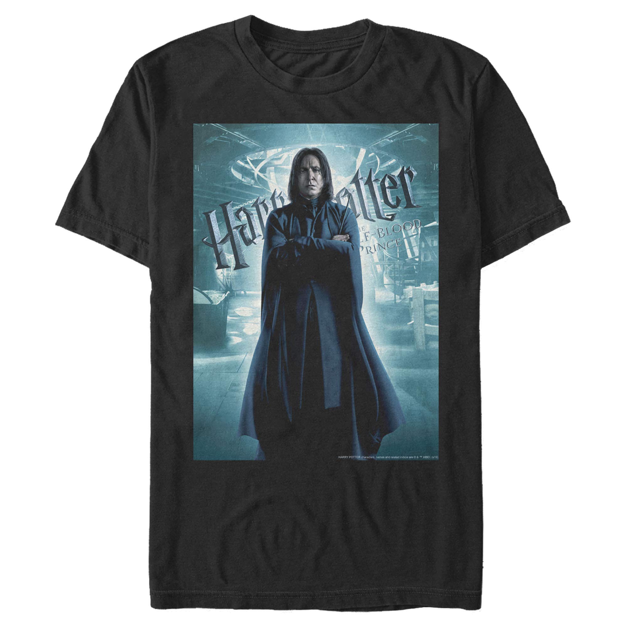 Warner Bros. Men's Snape Poster T-Shirt, Black, L