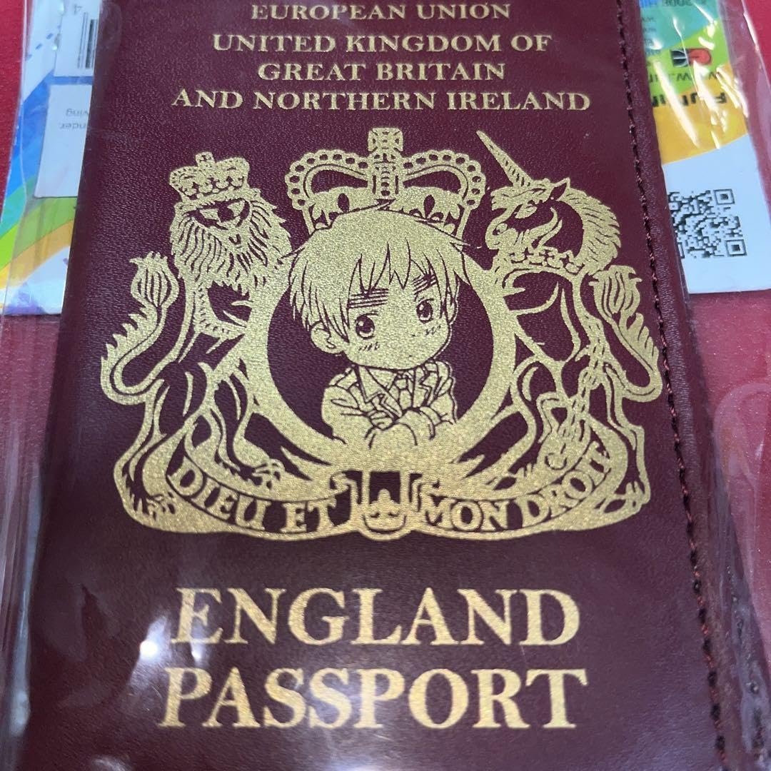 Amazon.co.jp: ヘタリア パスポートケース イギリス グッズ : ファッション