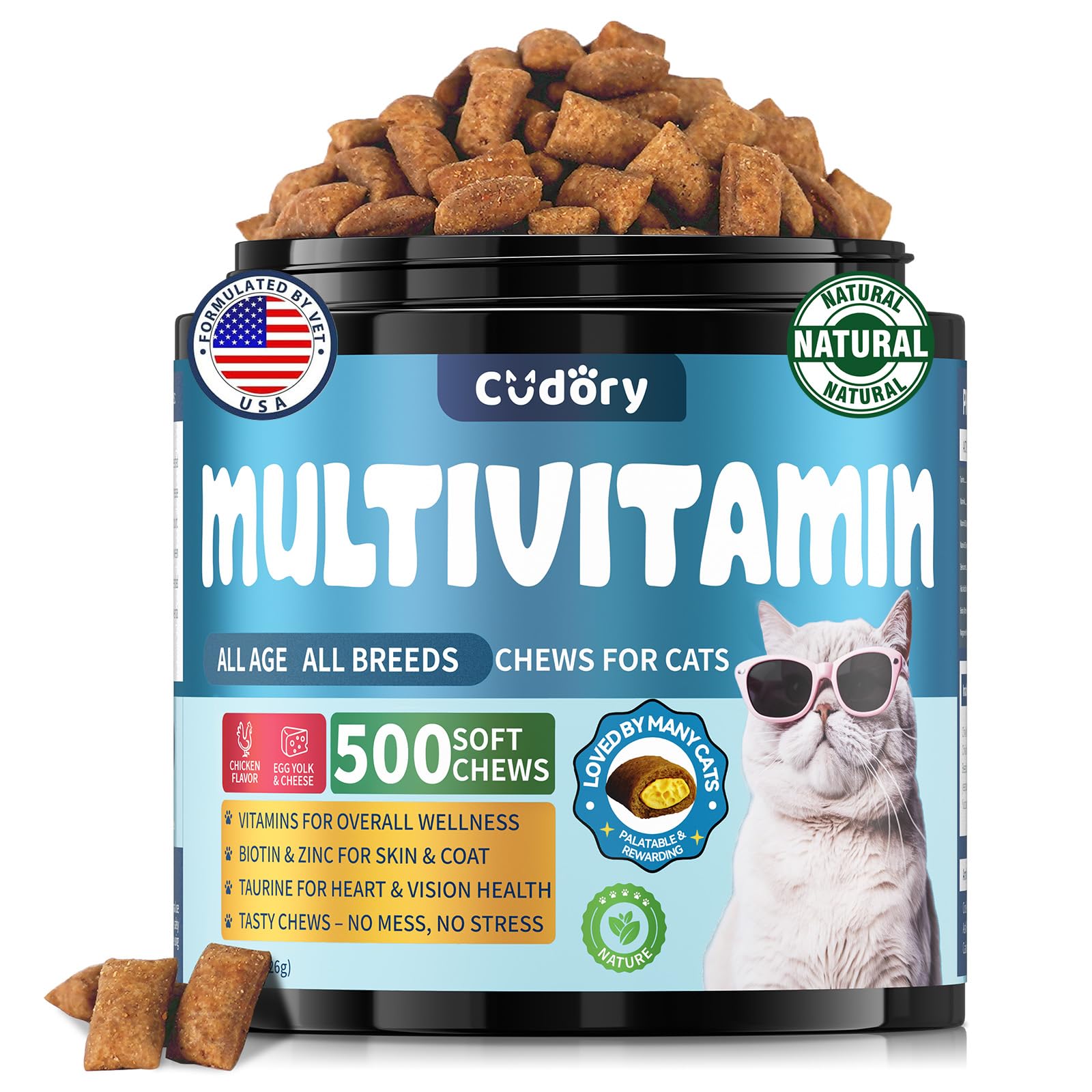 Cudory 500 Crunchy & Creamy Chews