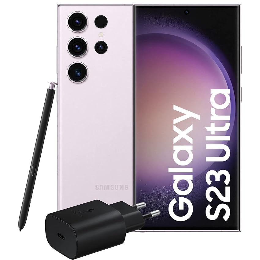 Immagine del prodotto Samsung Galaxy S23 Ultra, Caricatore incluso, Smartphone Android, Display 6.8'' Dynamic AMOLED 2X, Fotocamera 200MP, RAM 12GB, 512 GB, 5.000 mAh, Lavender (Versione italiana)