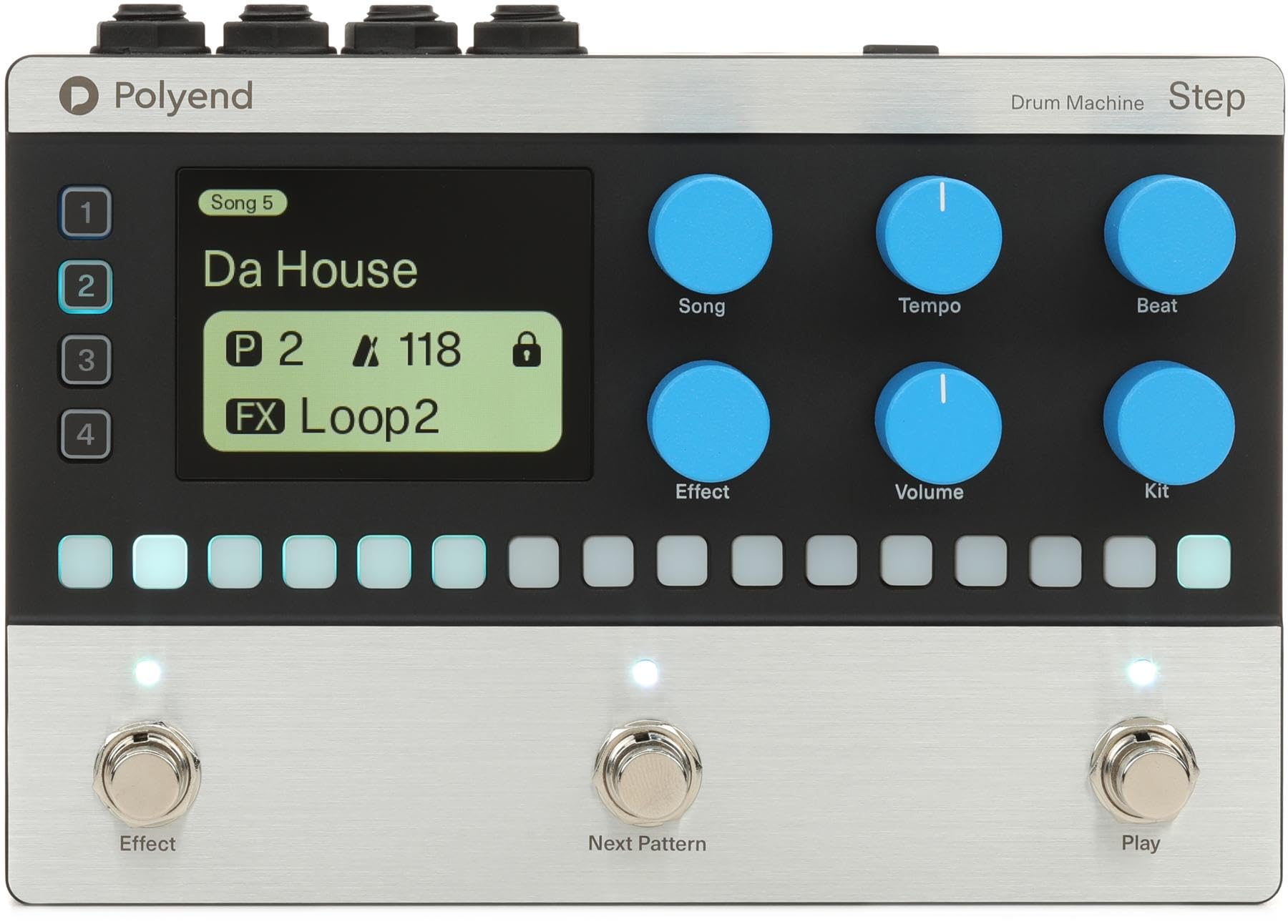 Amazon.com: Polyend Step Drum Machine Pedal : Musical