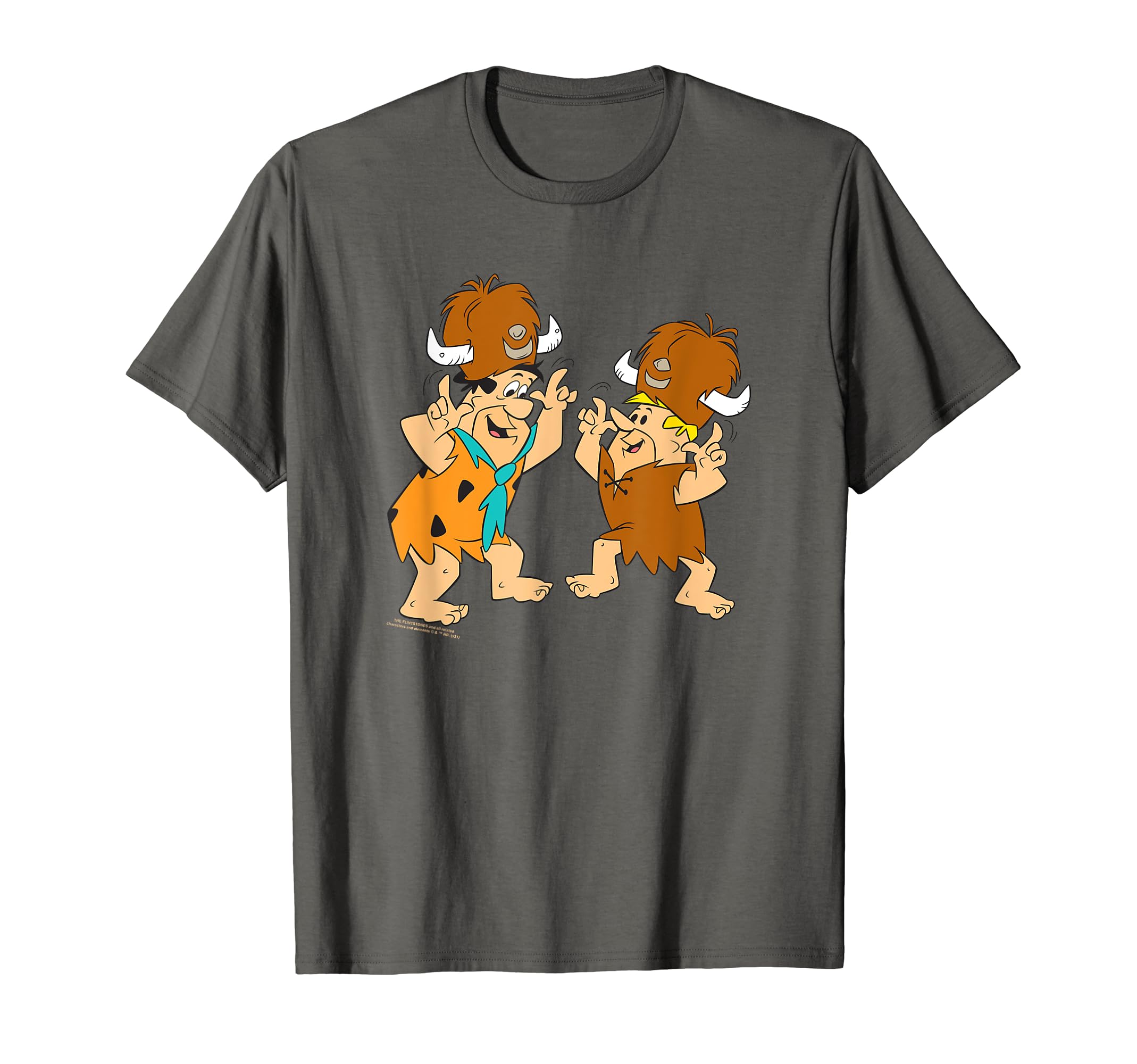 The Flintstones Fred Barney Water Buffalo Dance T-Shirt