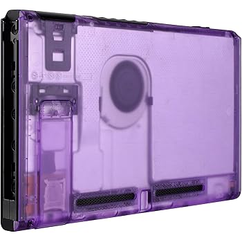 Amazon Com Extremerate Clear Atomic Purple Joycon Handheld Controller Housing D Pad Version With Full Set Buttons Diy Replacement Shell Case For Nintendo Switch Joy Con Console Shell Not Included Computers Accessories