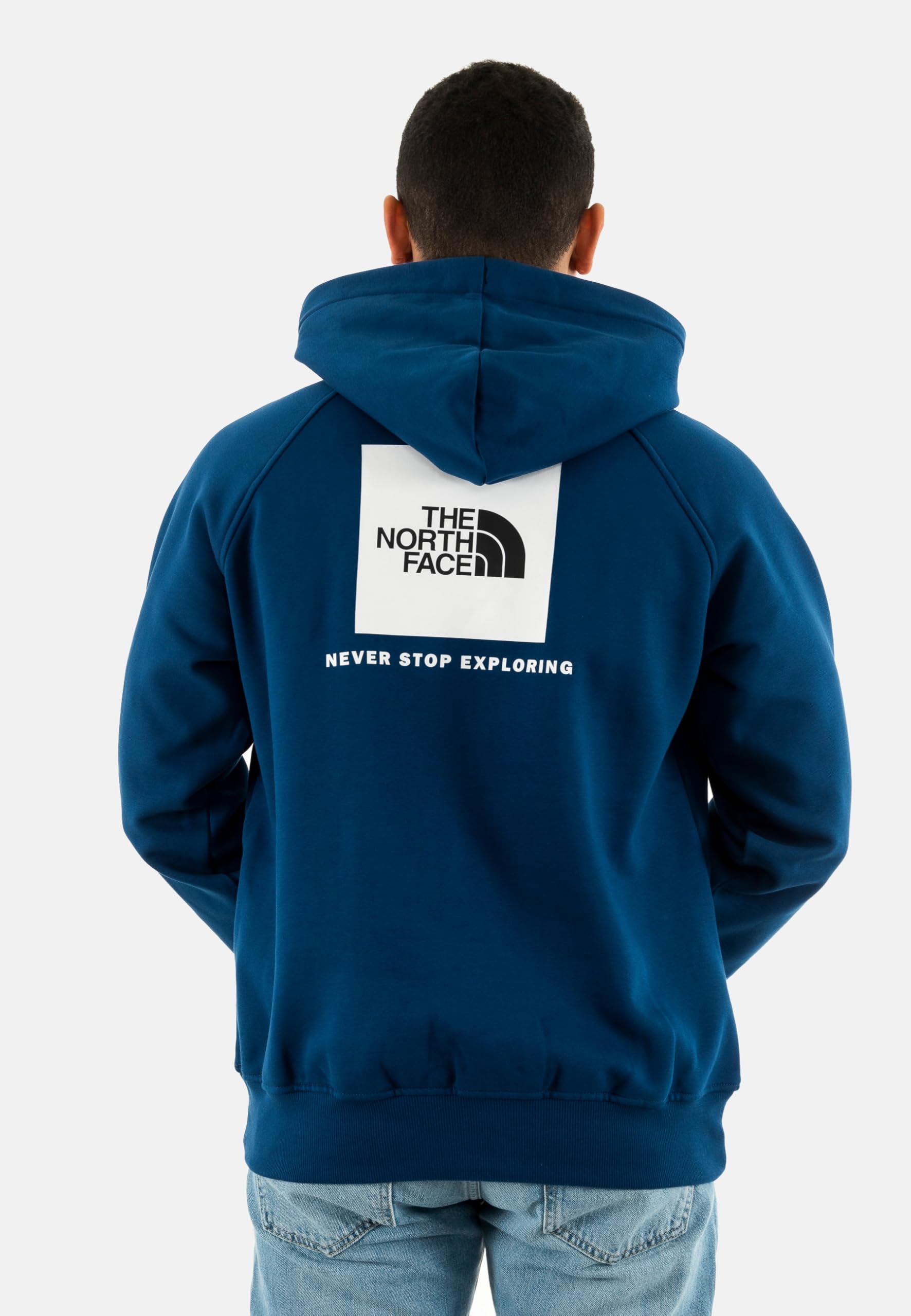The North Face M Raglan Box NSE Hoodie Felpa con Cappuccio Uomo (Pacco da 1)