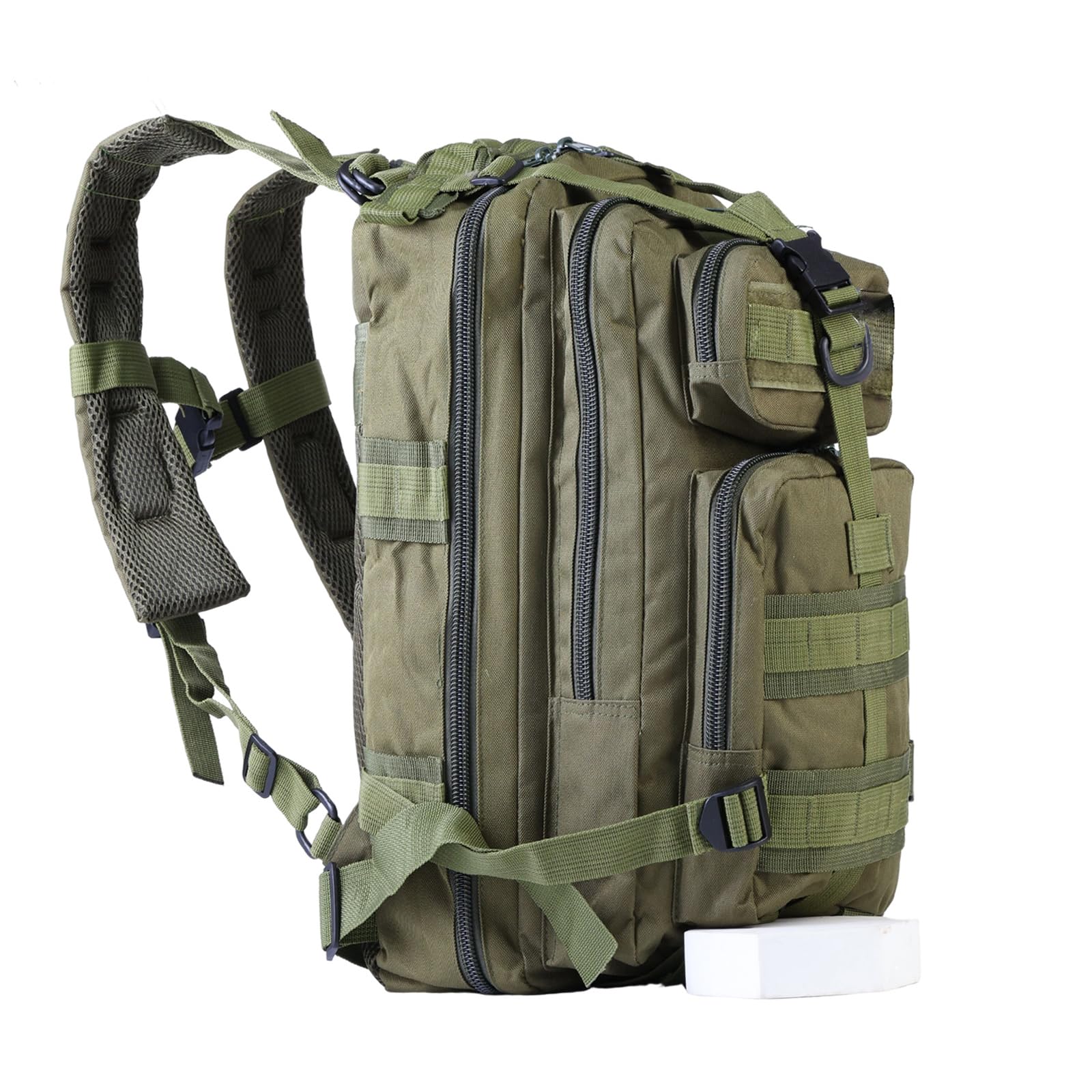 LawaiaSmall Tactical Backpack Military Survival Molle Army Go Bag Hunting  Gym Rucking Hiking Camping Motorcycle Rucksack With Weights for Men and - Main Image