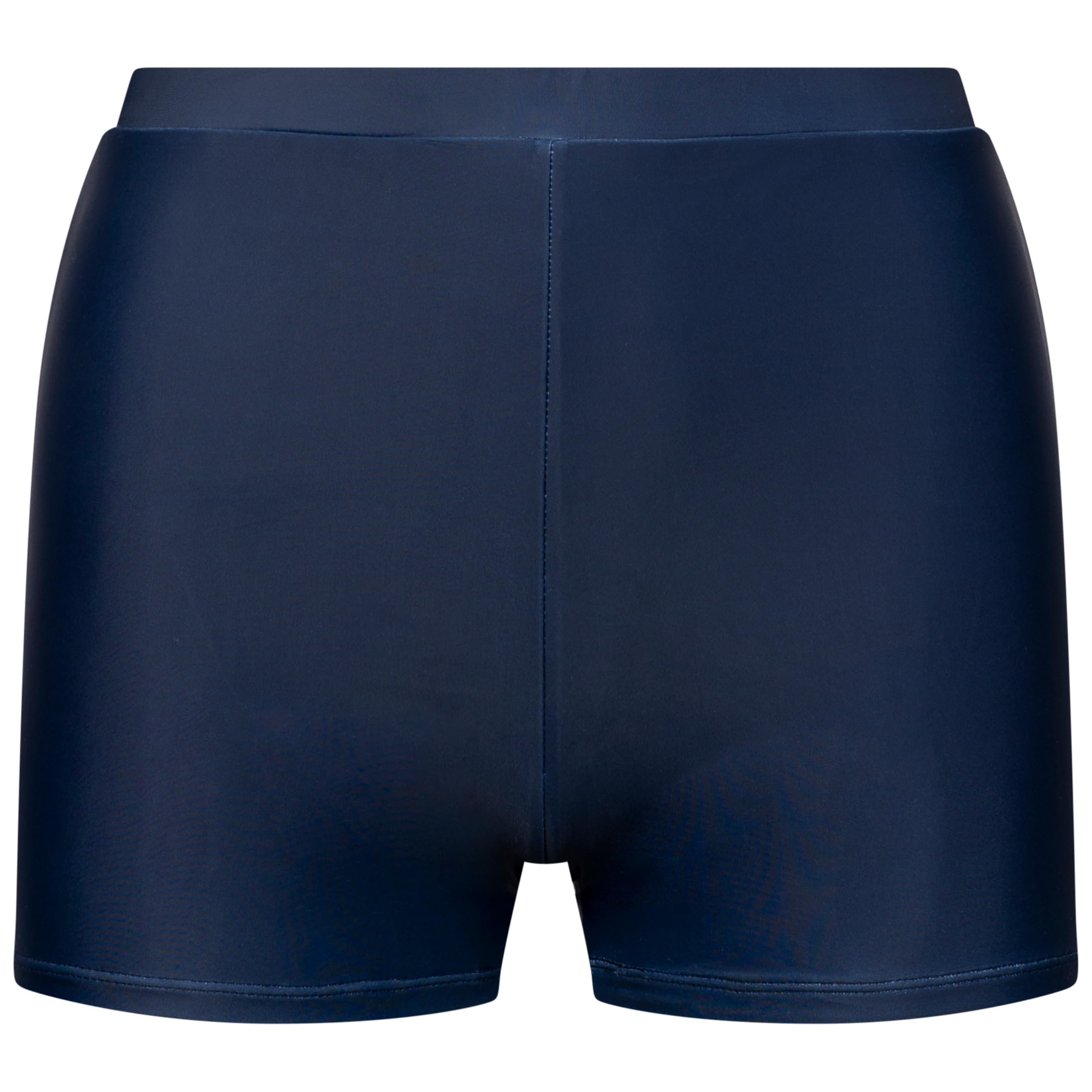 Trespass Women's Navy Swim Shorts Kristie - Reflective Logo, Fully Lined, Stretch Fabric, 85% Polyester 15% Elastane, Swimwear, Holiday, Beach, Poolside