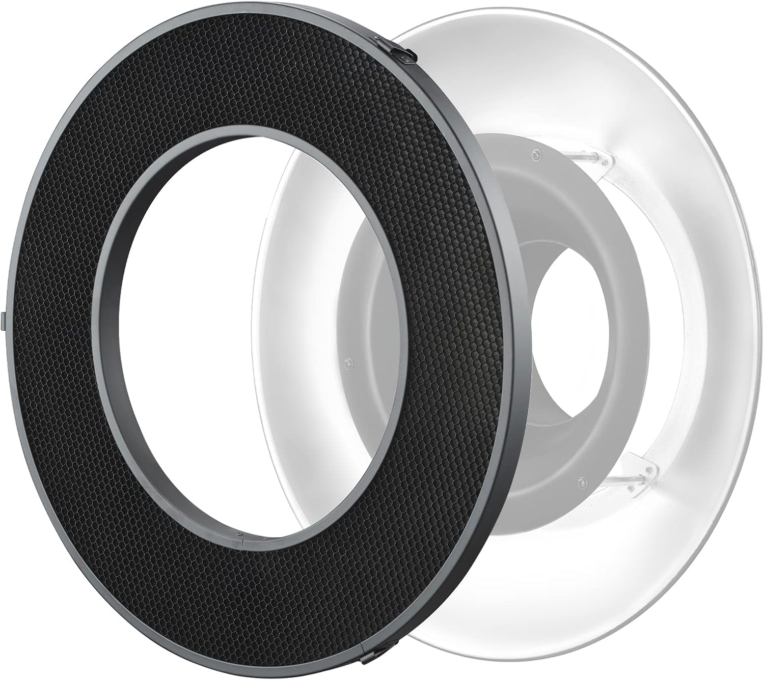 Godox Honeycomb Grid for RFT-25S Reflector,20° Photography Honeycomb Grid Accessory Attach to R200 Reflector Beaty Dish (R200-RHC20)