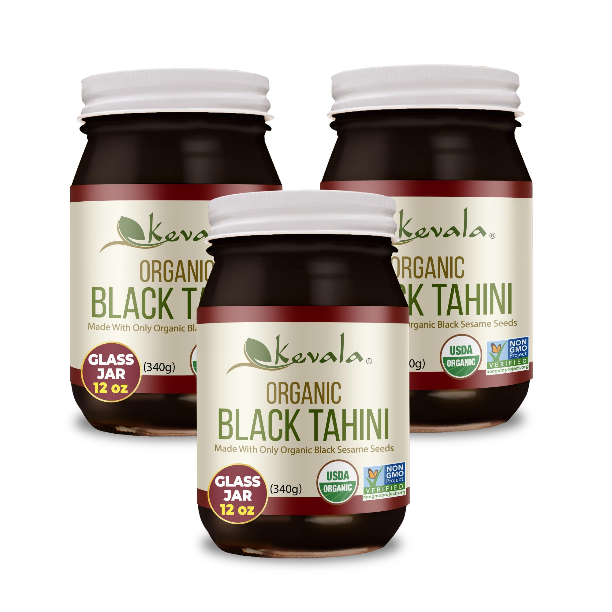 Amazon.com : Kevala Organic Black Tahini - Gluten Free Black